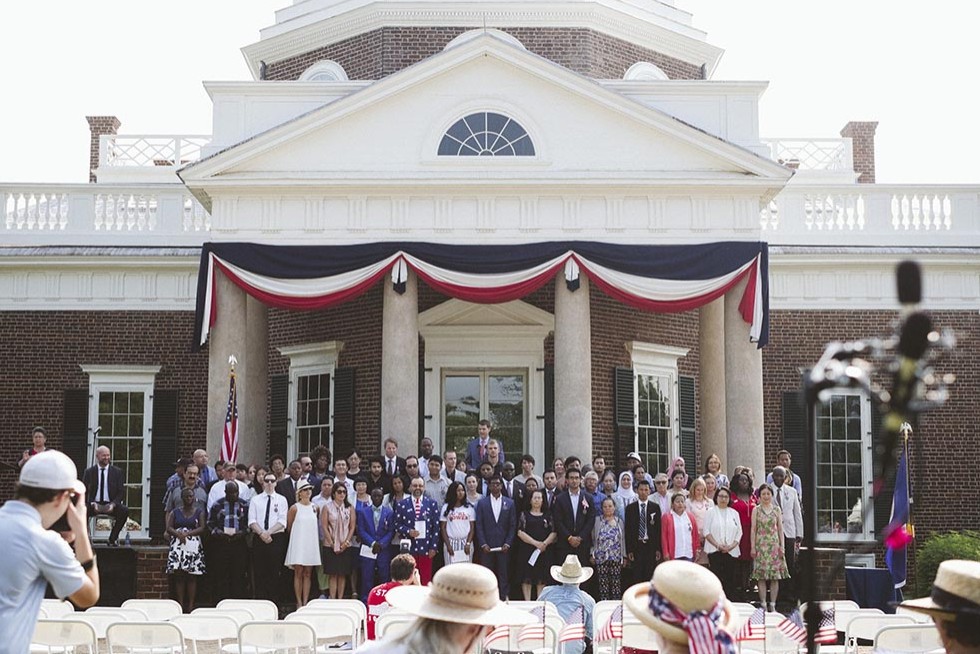 New citizens gather at Monticello to take oath of citizenship
